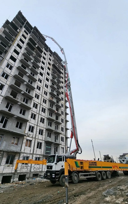 客户力荐！揭秘8827太阳集团 72 米高空泵王超强 “吸粉攻略”
