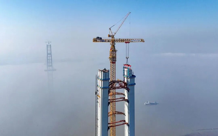 339米！世界级跨江大桥，，，，，，，新突破